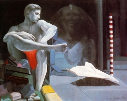 BETWEEN TWO HISTORY, 1983, oil on canvas, 170x170 cm